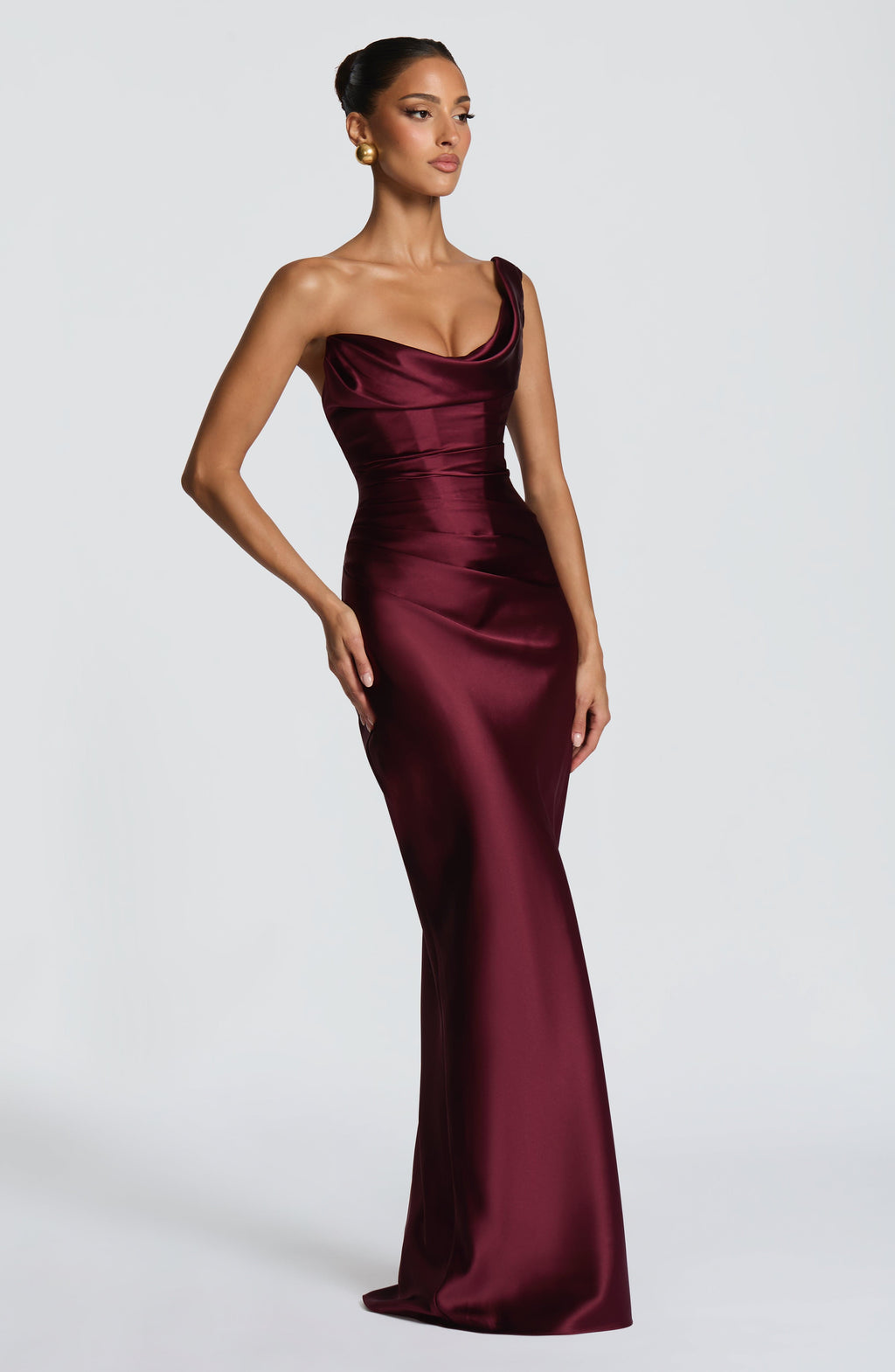 Talía™ - Vestido Largo al Bies