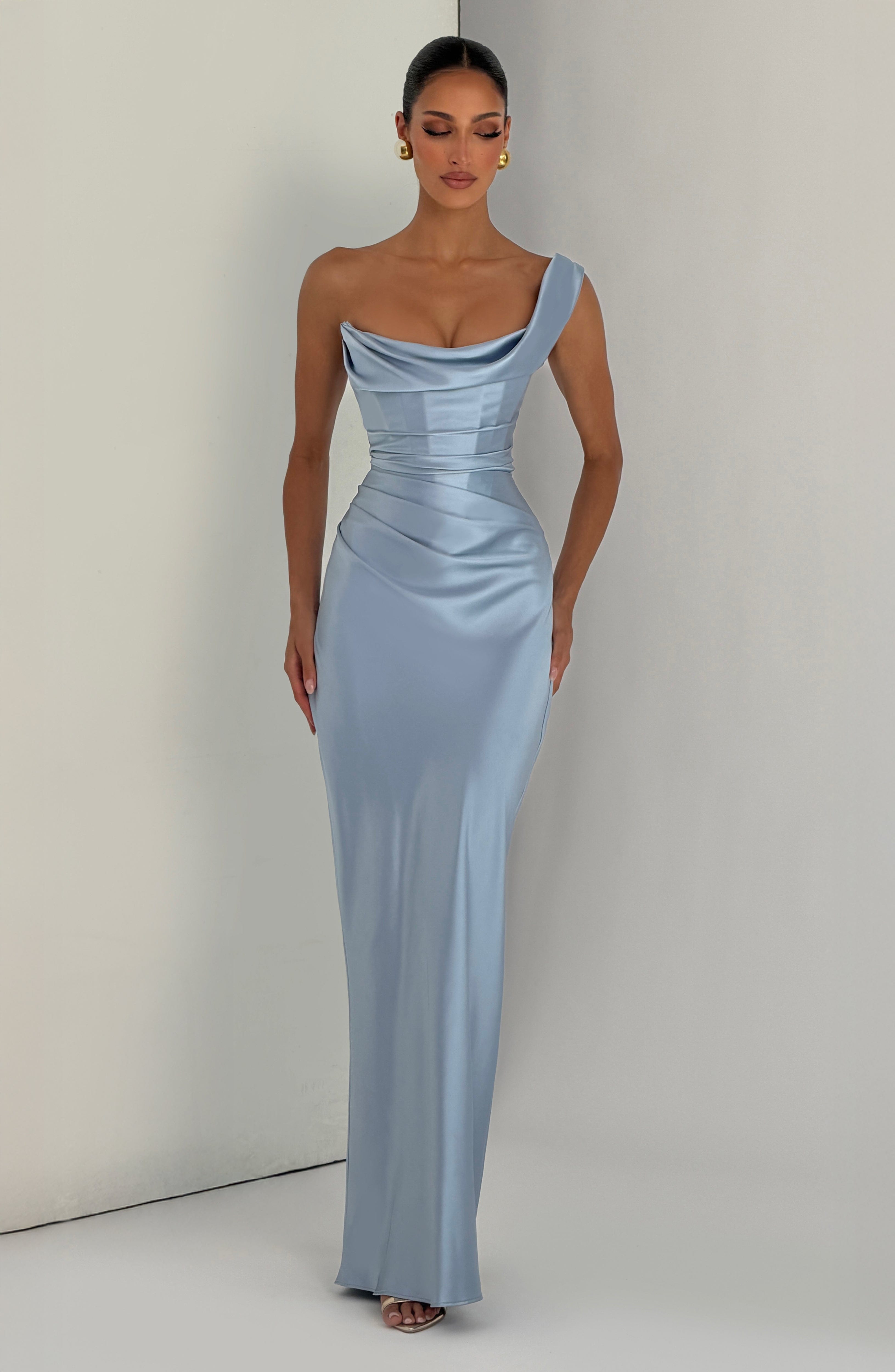 Talía™ - Vestido Largo al Bies