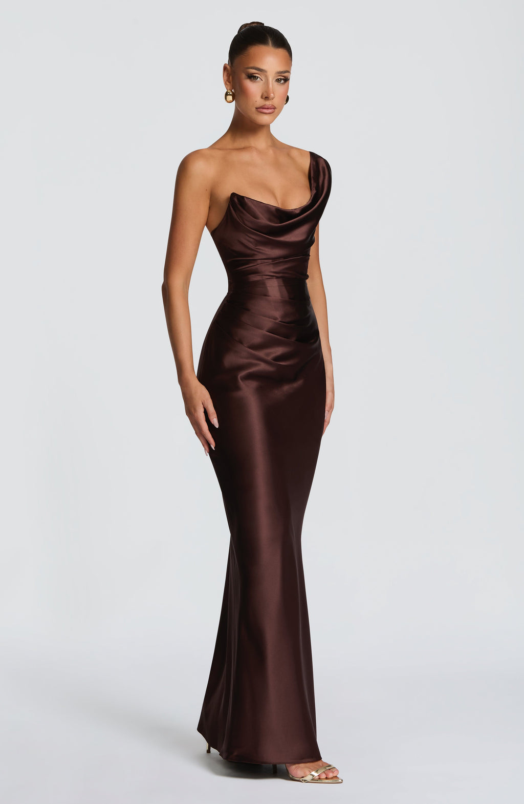 Talía™ - Vestido Largo al Bies