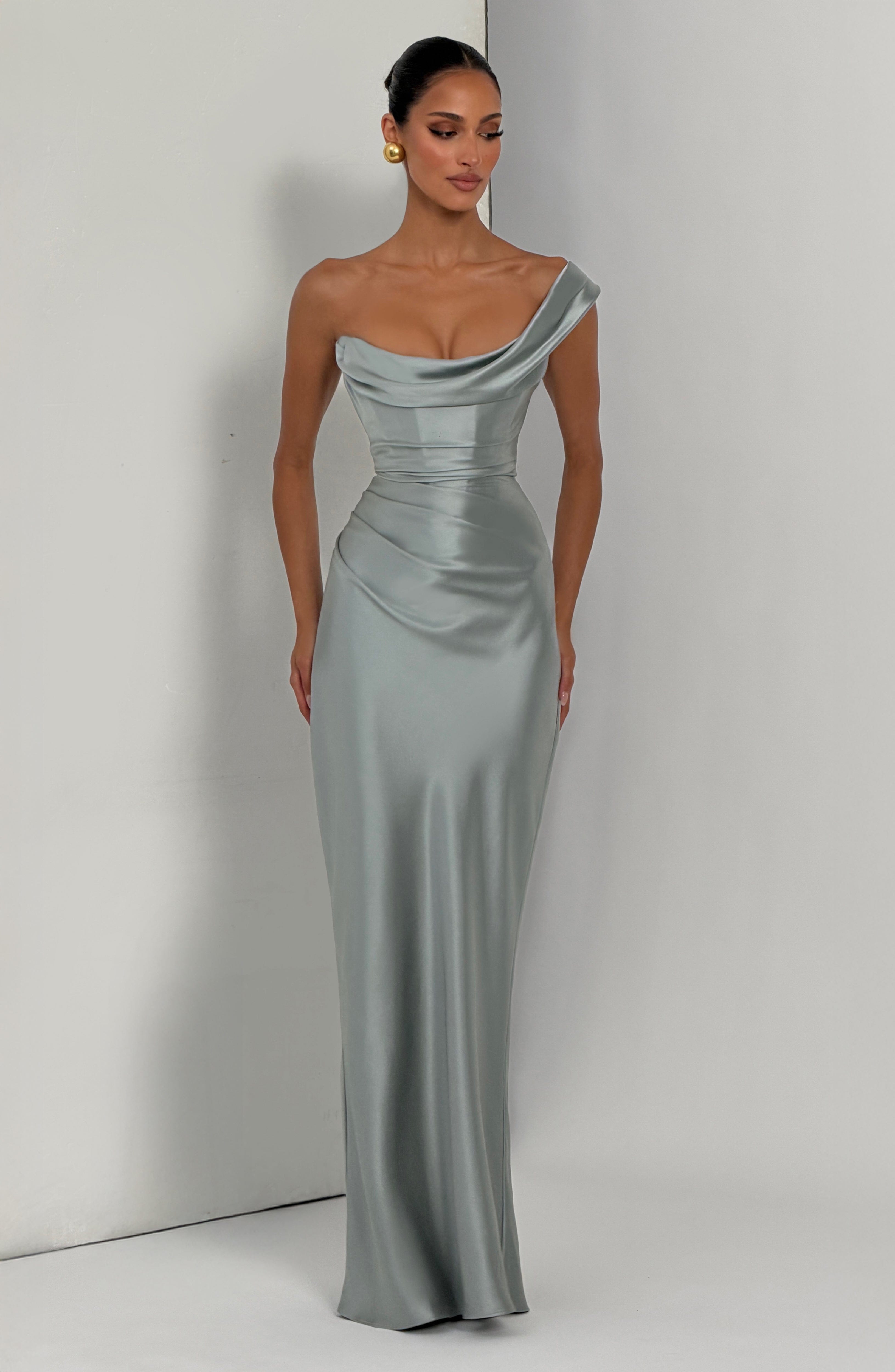Talía™ - Vestido Largo al Bies