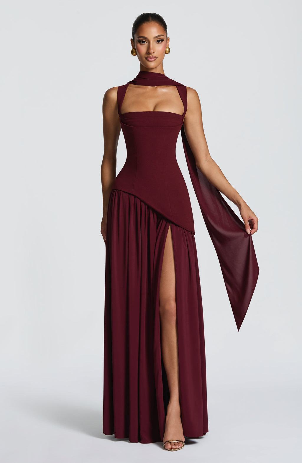 Tamara™ - Vestido Largo de Chifón