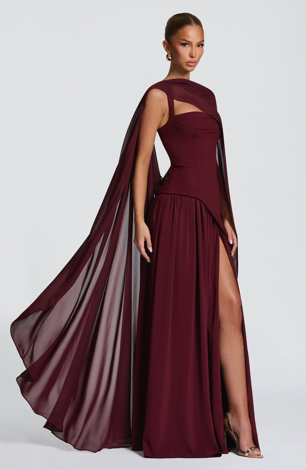 Tamara™ - Vestido Largo de Chifón