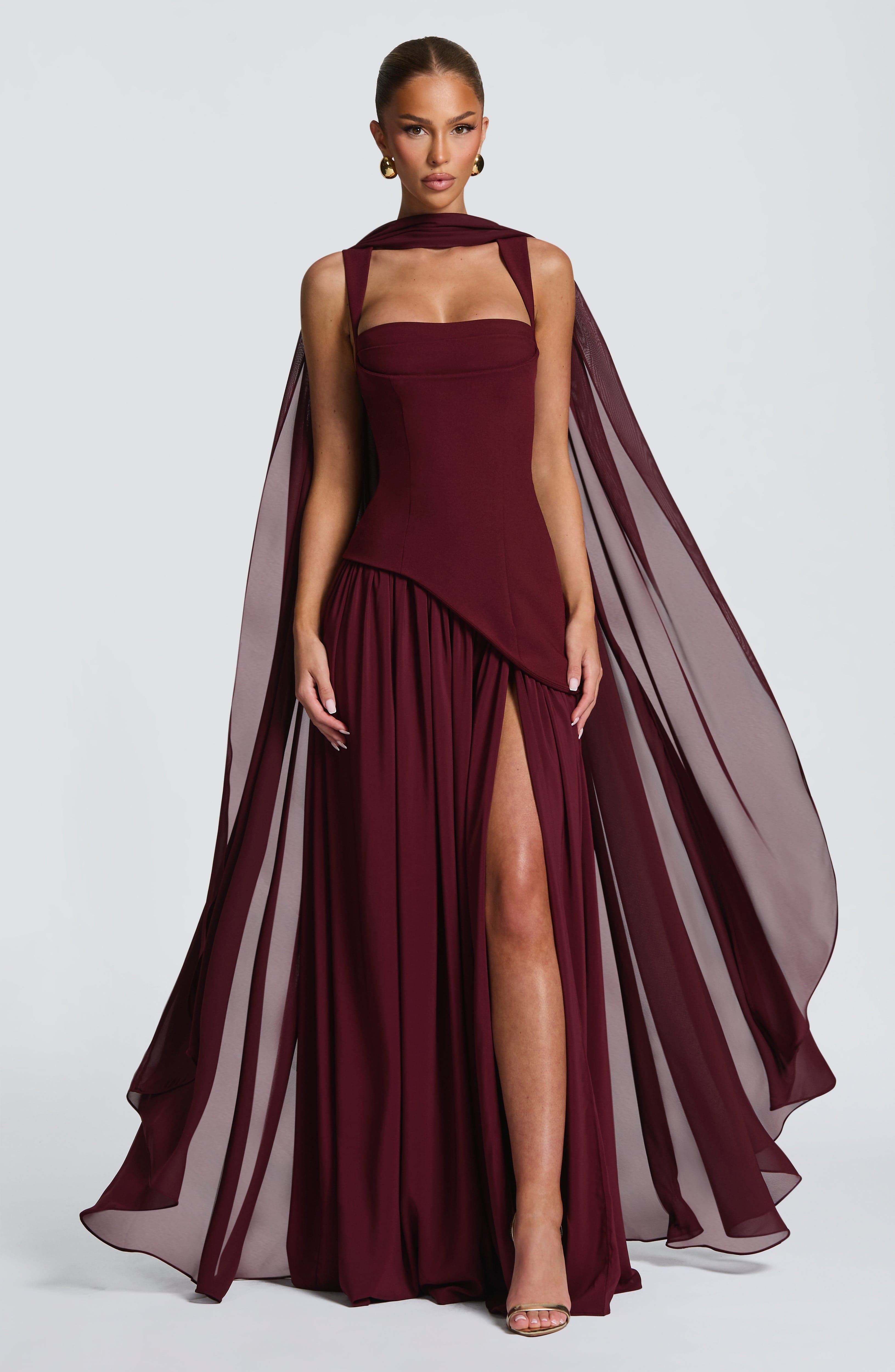 Tamara™ - Vestido Largo de Chifón