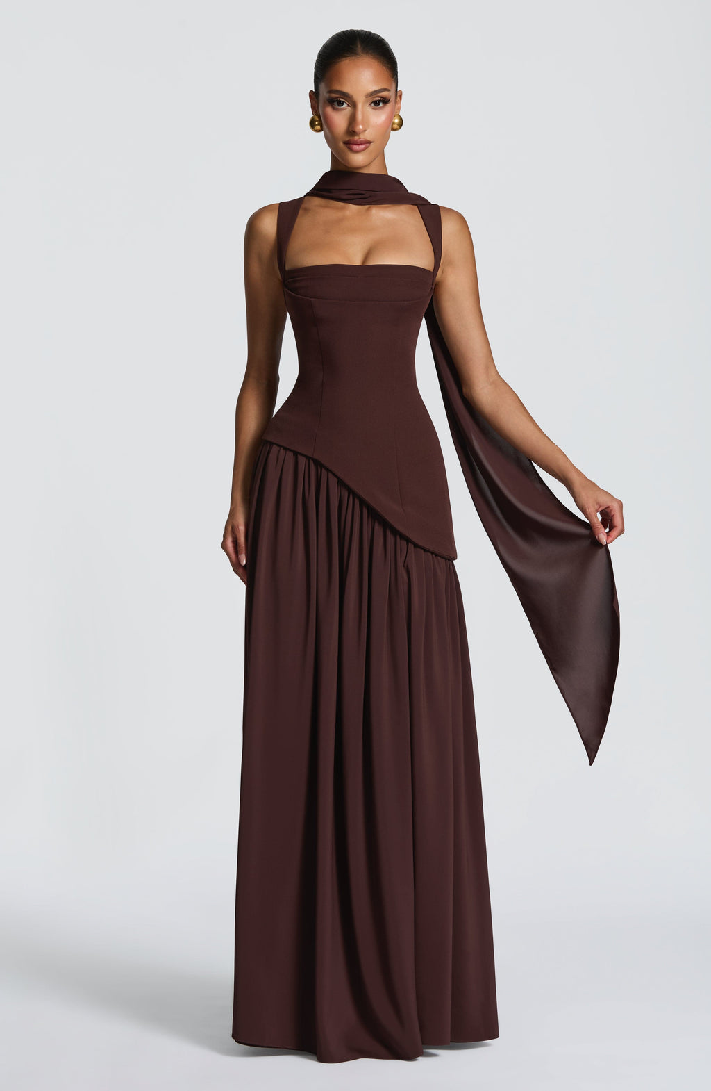 Tamara™ - Vestido Largo de Chifón