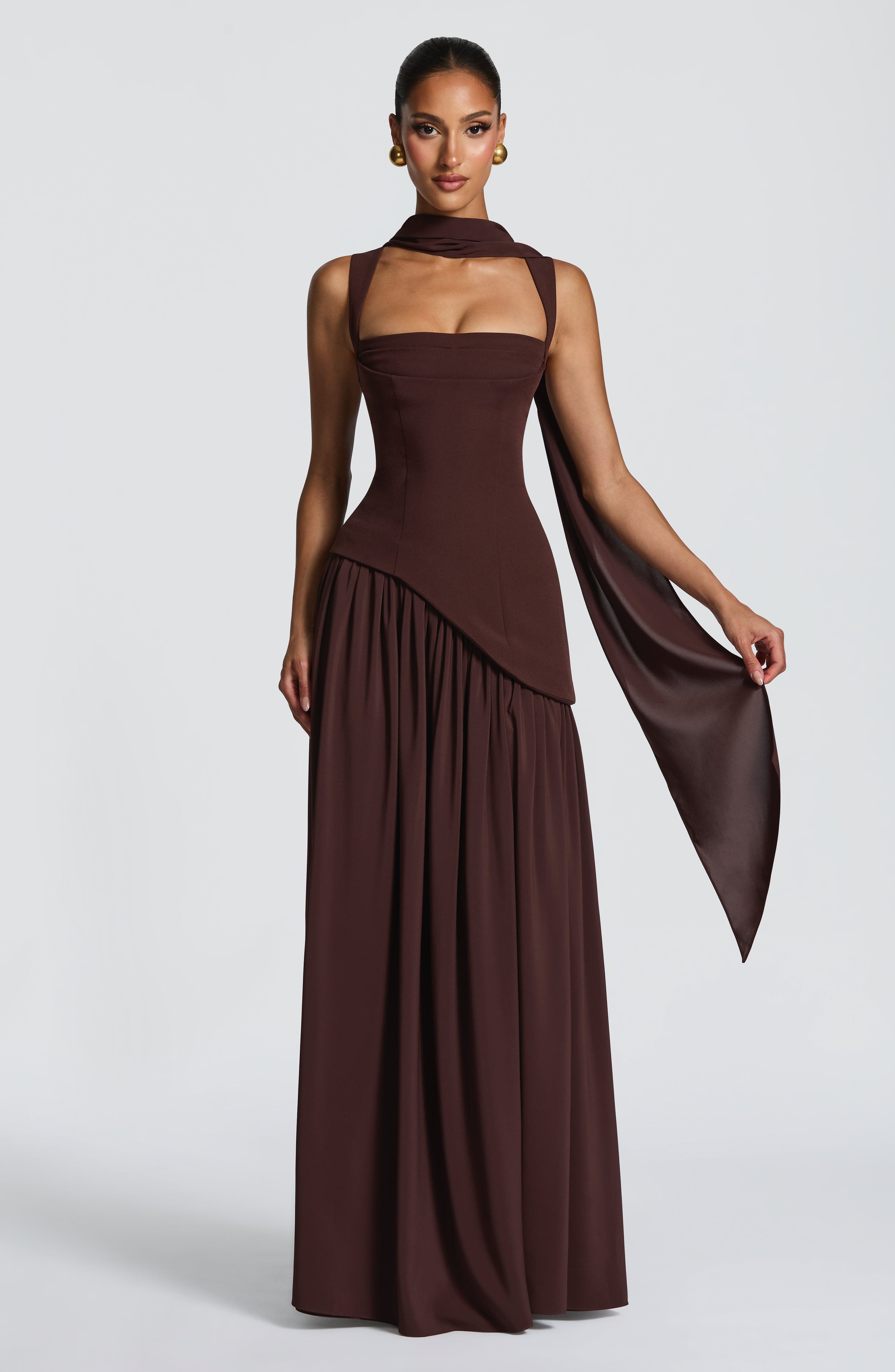 Tamara™ - Vestido Largo de Chifón