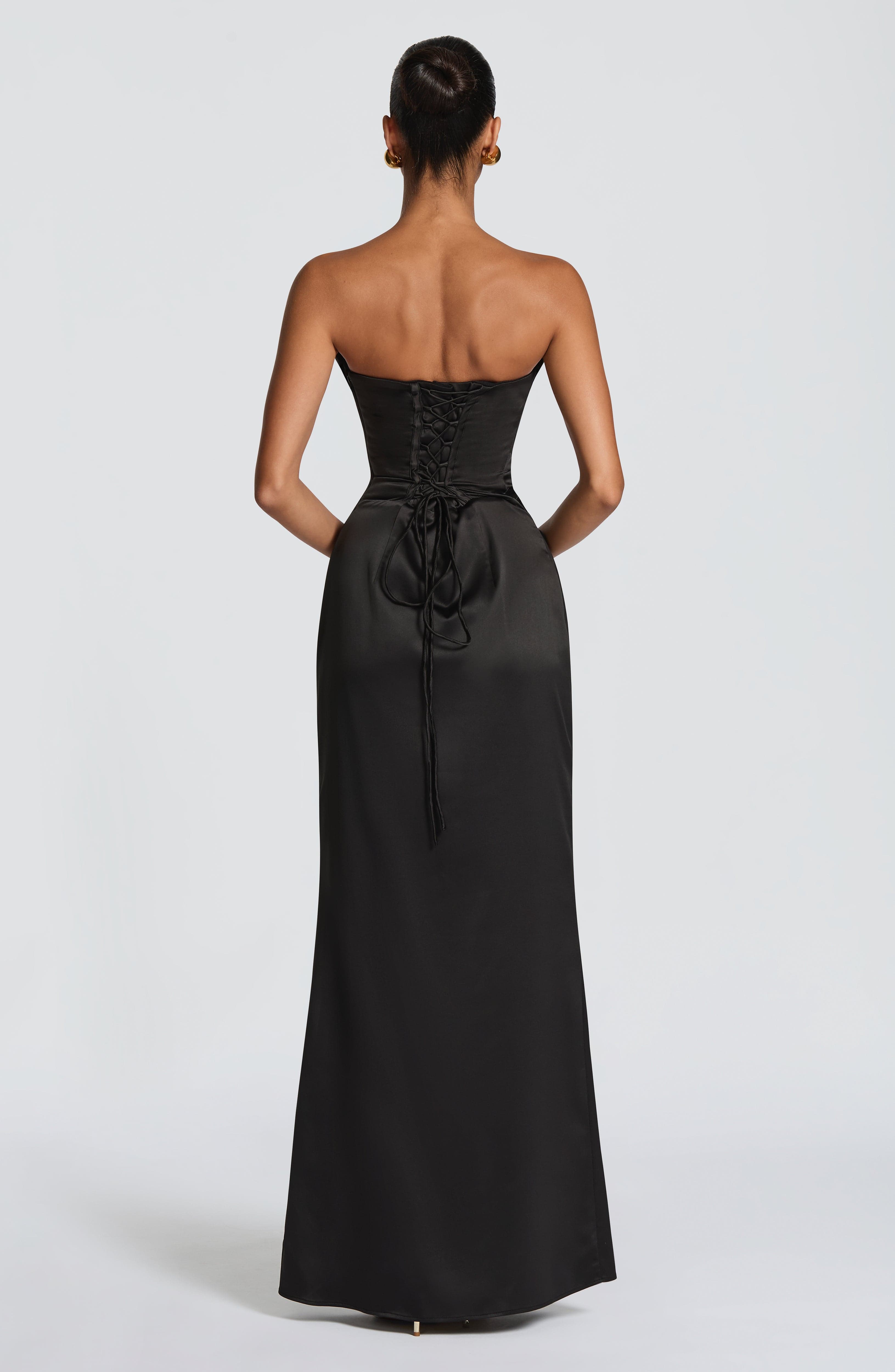 Vega™ - Vestido Largo de Satén