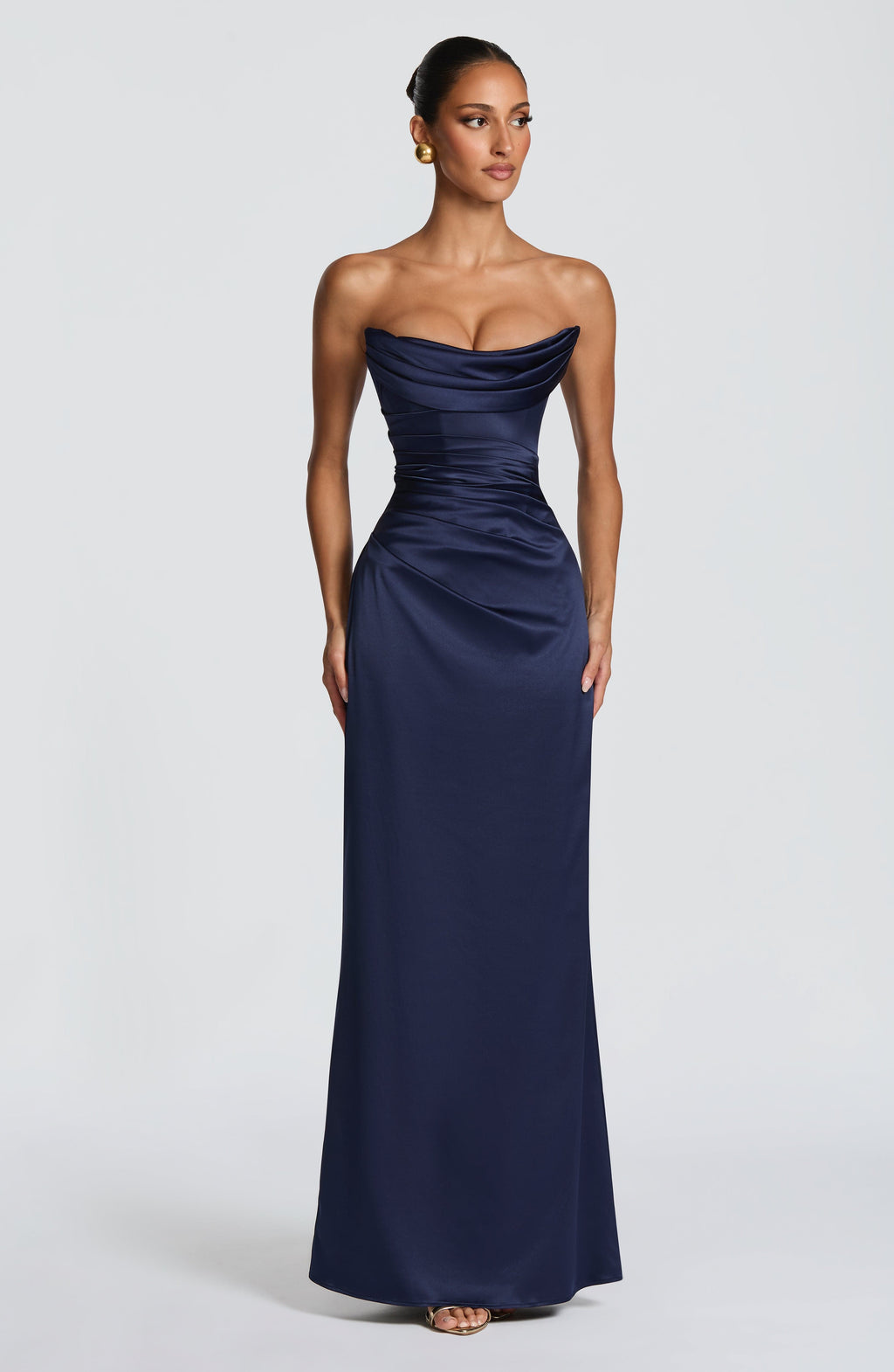 Vega™ - Vestido Largo de Satén