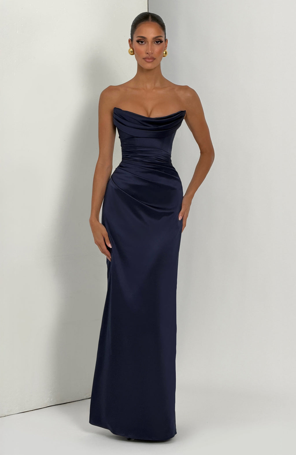 Vega™ - Vestido Largo de Satén