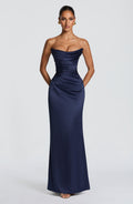 Vega™ - Vestido Largo de Satén