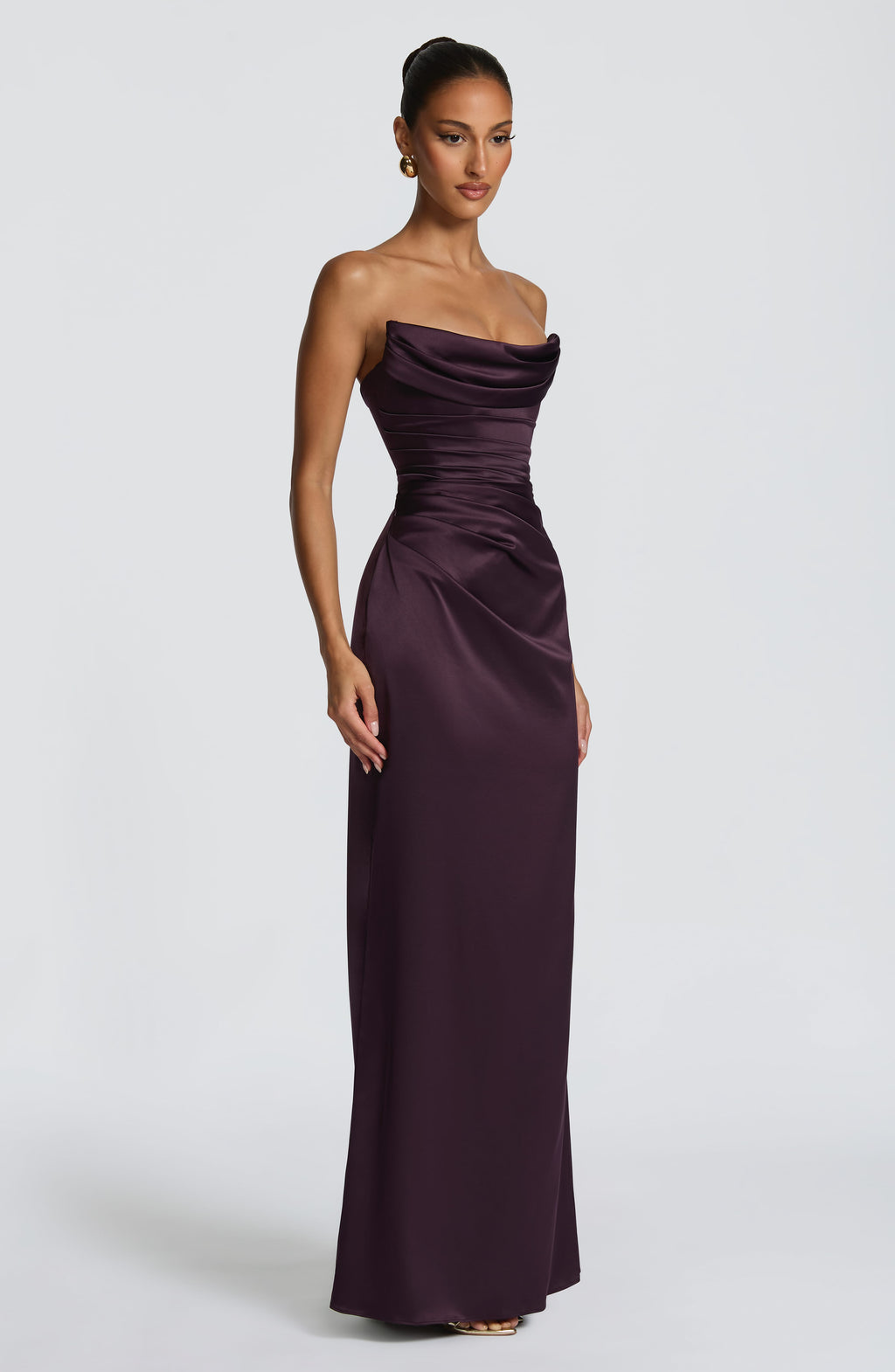 Vega™ - Vestido Largo de Satén