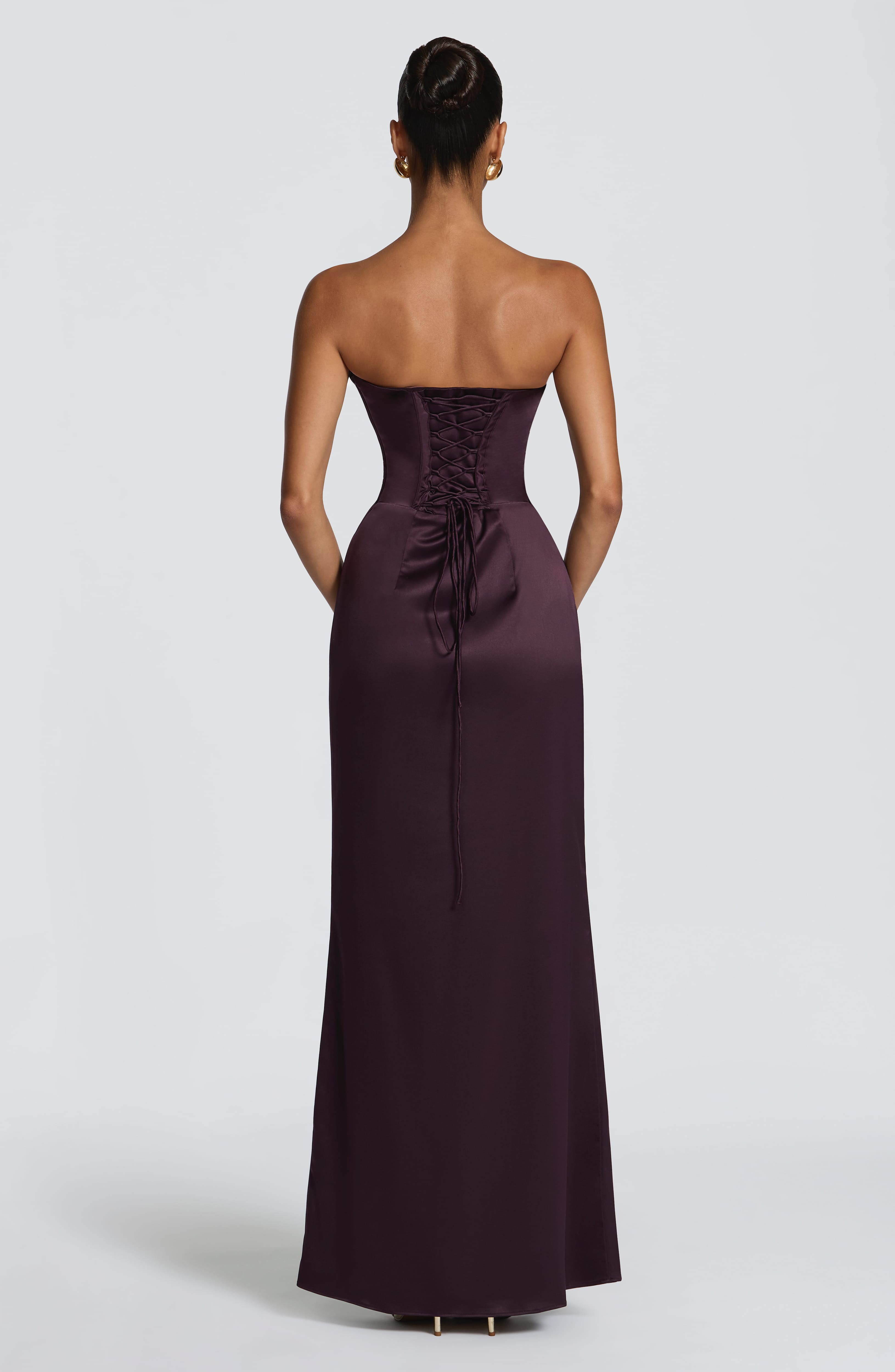 Vega™ - Vestido Largo de Satén