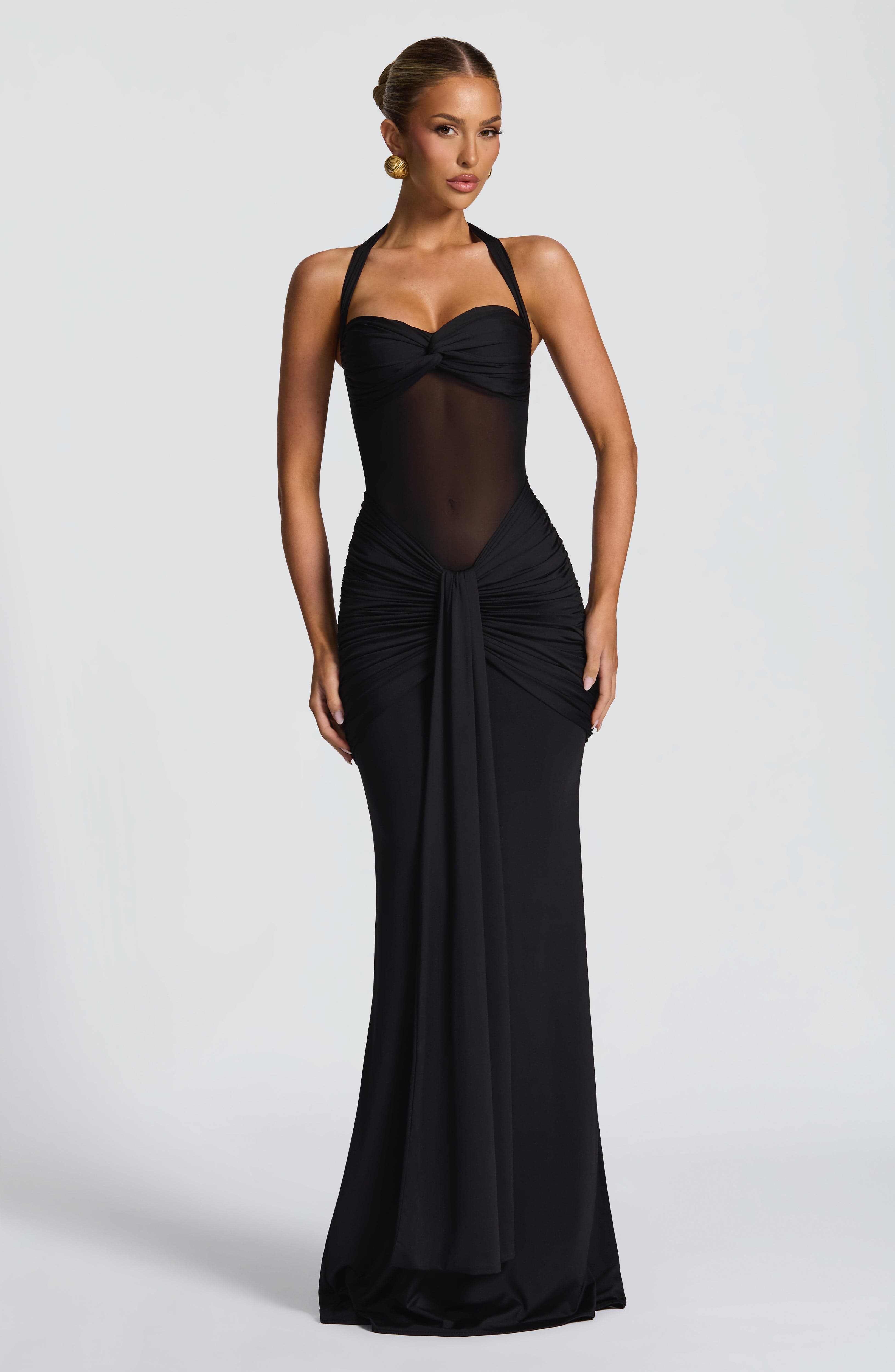 Victoria™ - Vestido Largo Halter