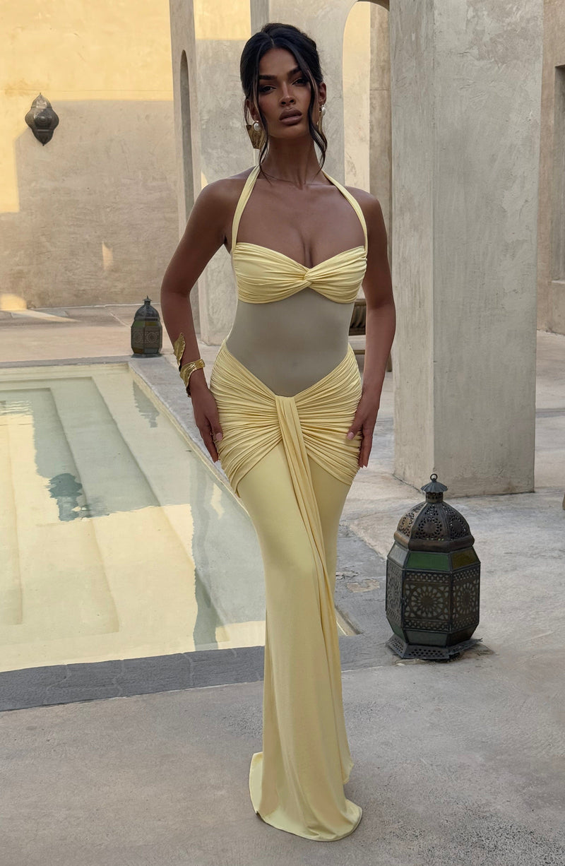Victoria™ - Vestido Largo Halter