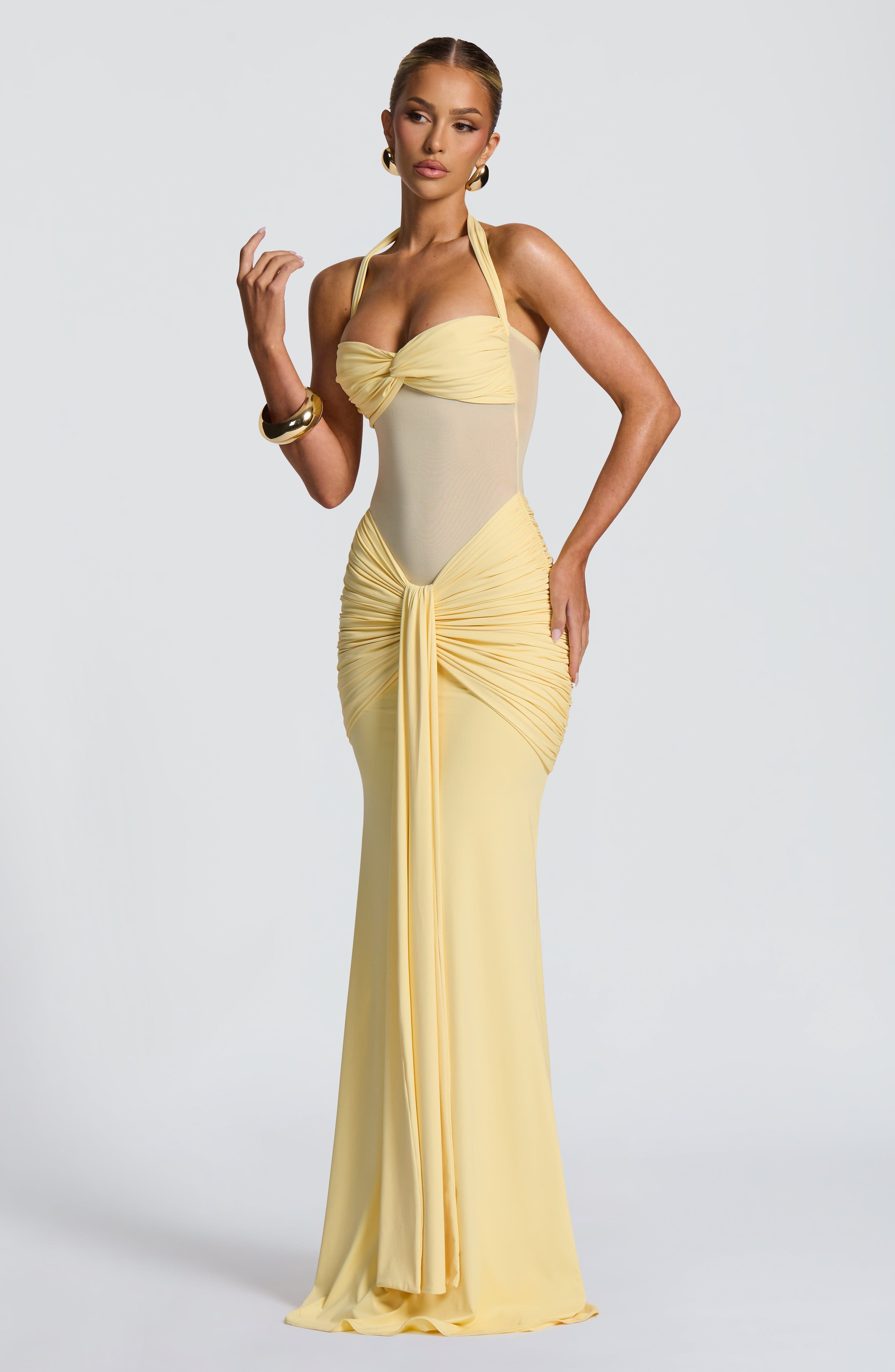 Victoria™ - Vestido Largo Halter