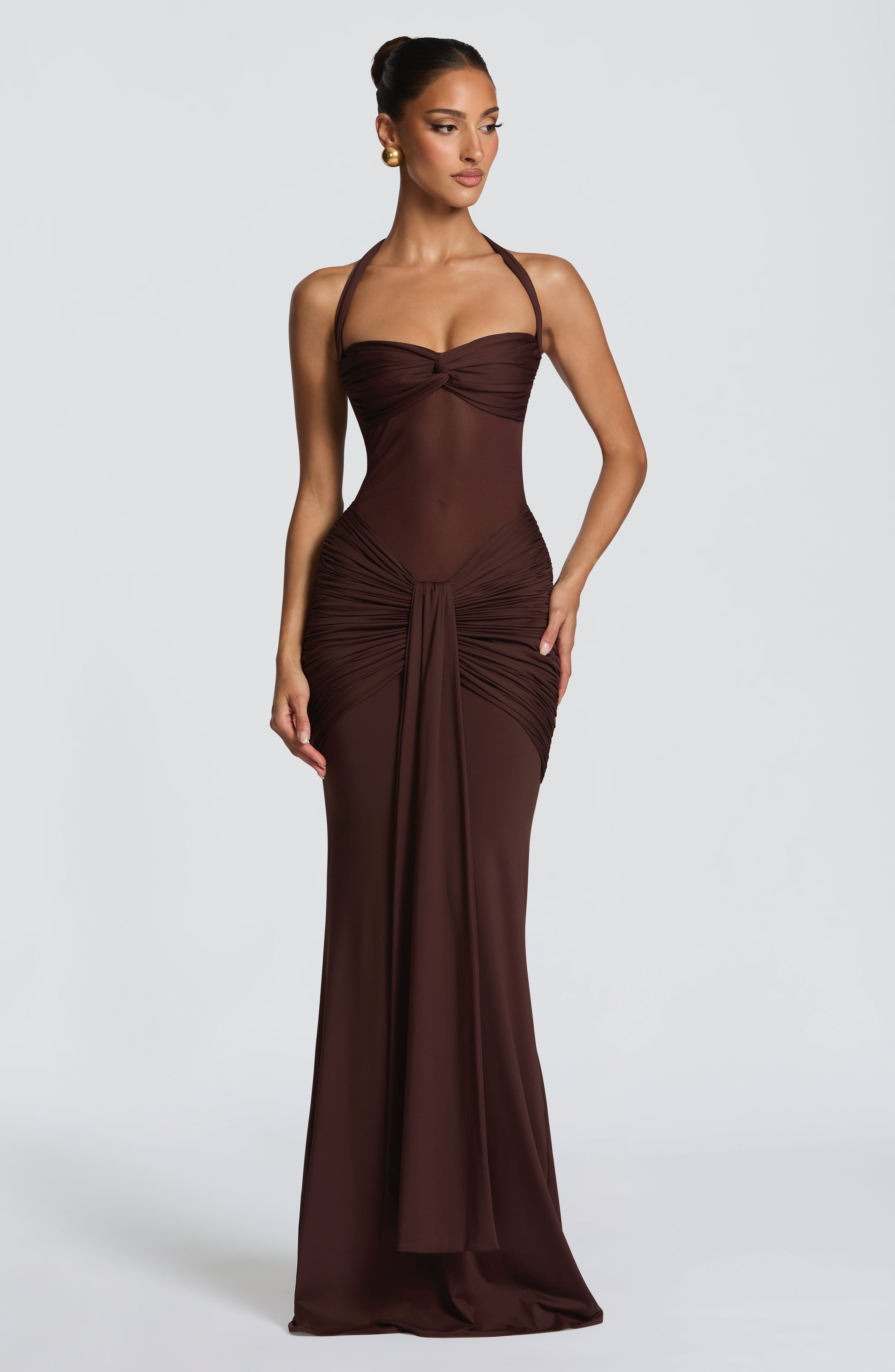Victoria™ - Vestido Largo Halter