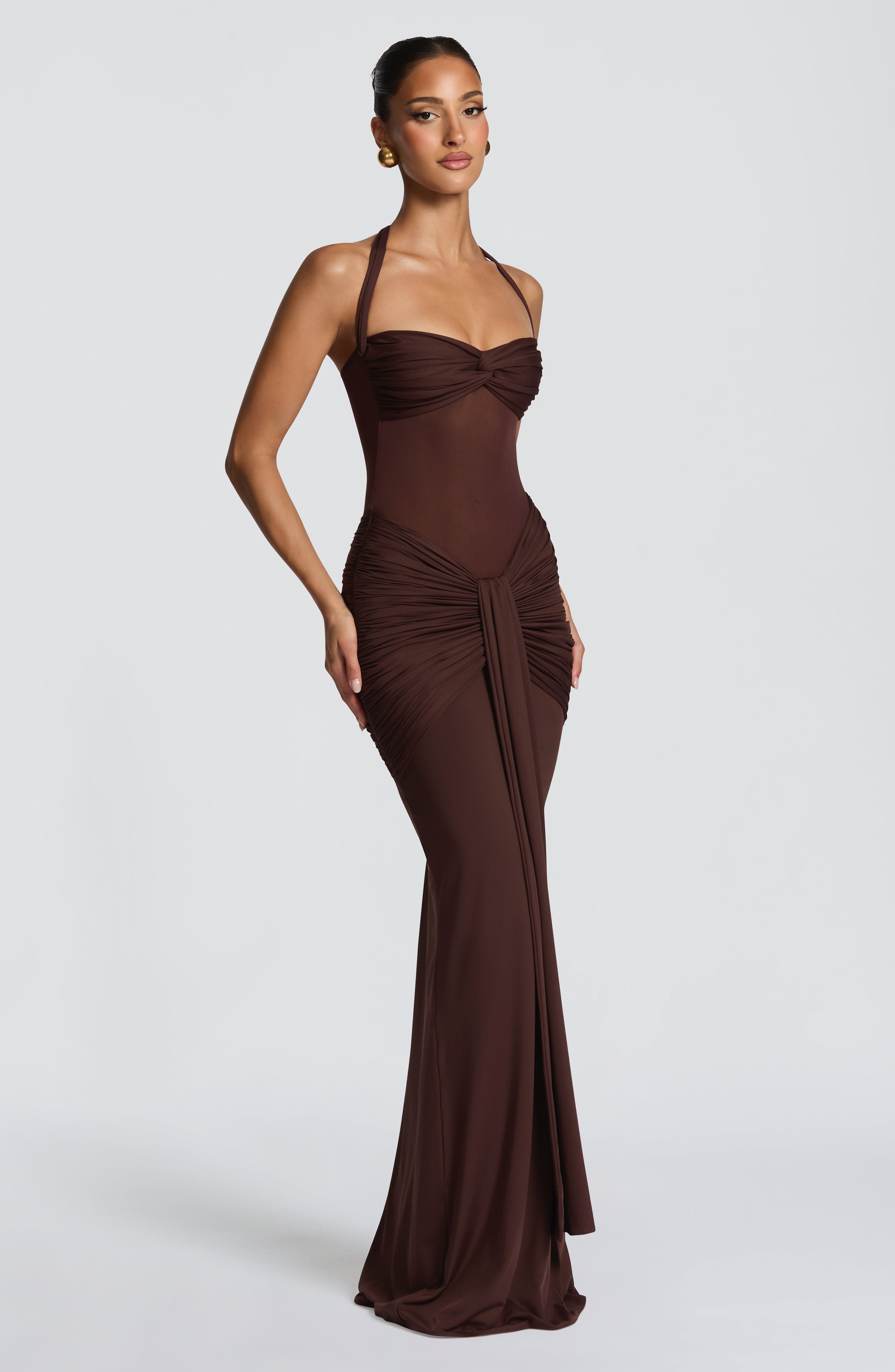 Victoria™ - Vestido Largo Halter