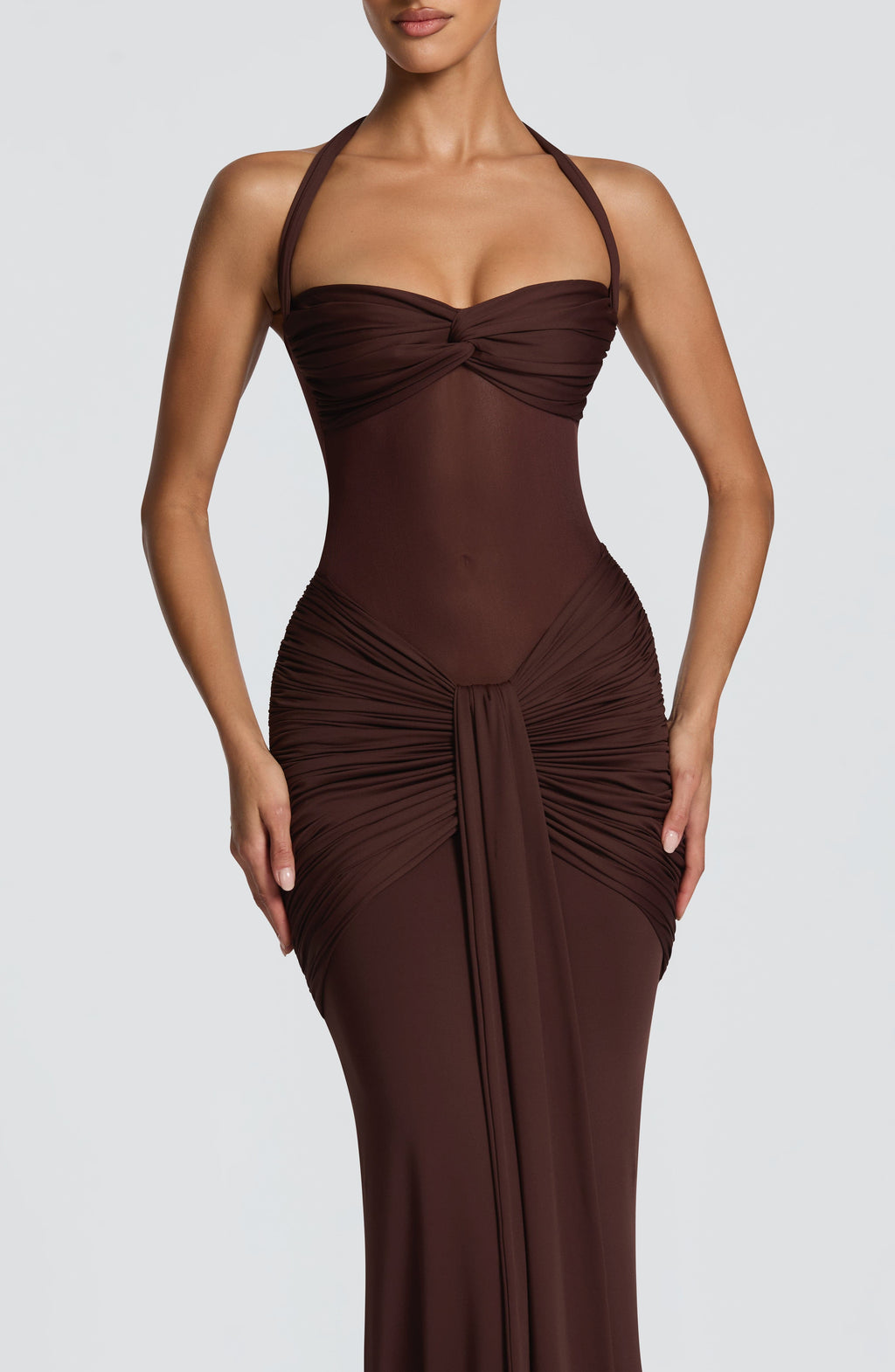 Victoria™ - Vestido Largo Halter