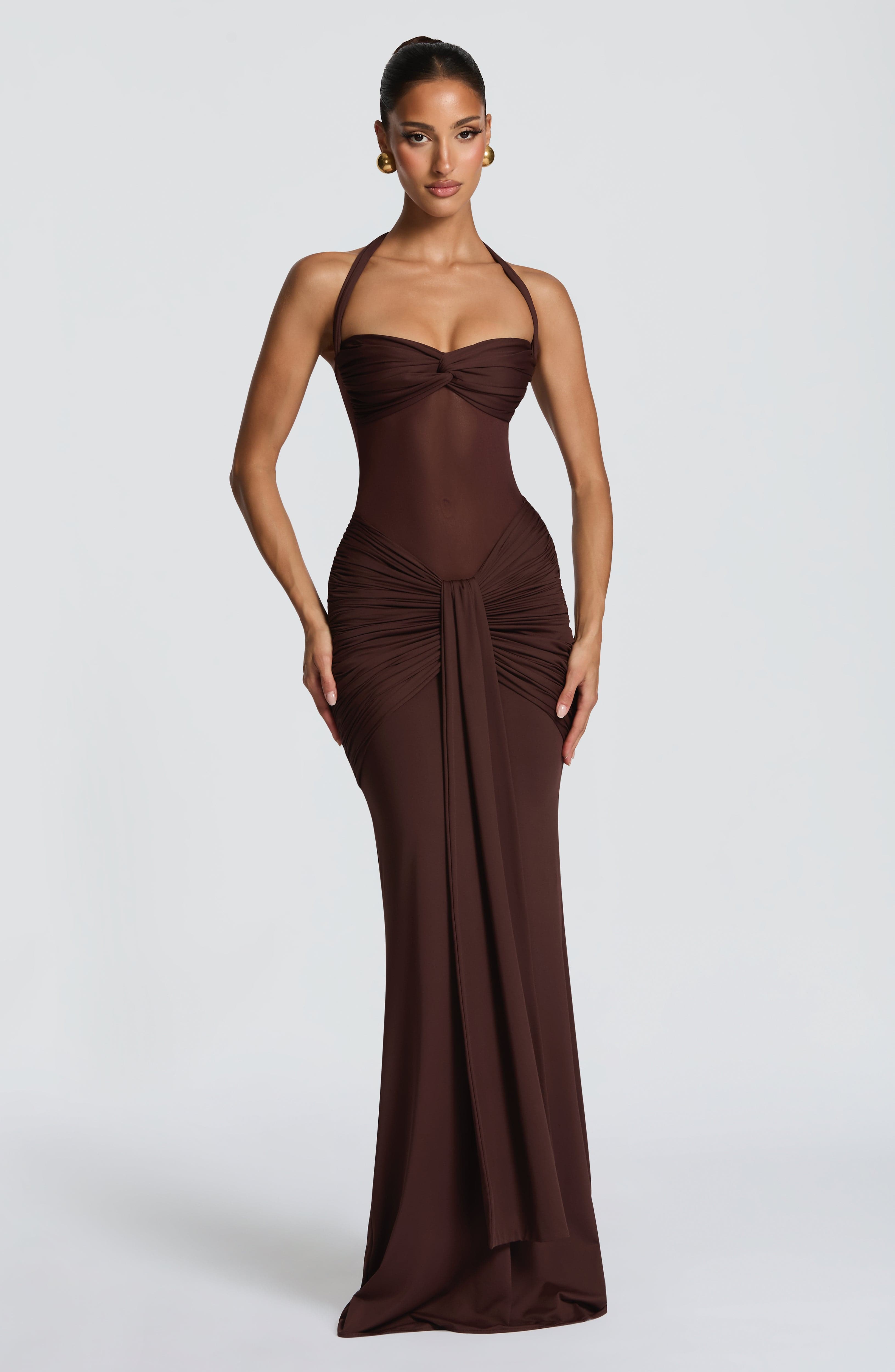 Victoria™ - Vestido Largo Halter